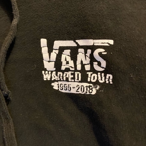 Vans Black Warped Tour Hoodie - Picture 2 of 10